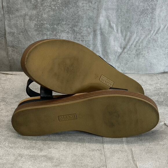 ALFANI Step N' Flex Women's Black Cherryll Sliver Flatform Wedge Sandals SZ 9.5 - Picture 8 of 11